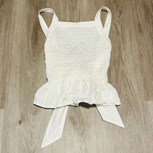 Free People backless tank top